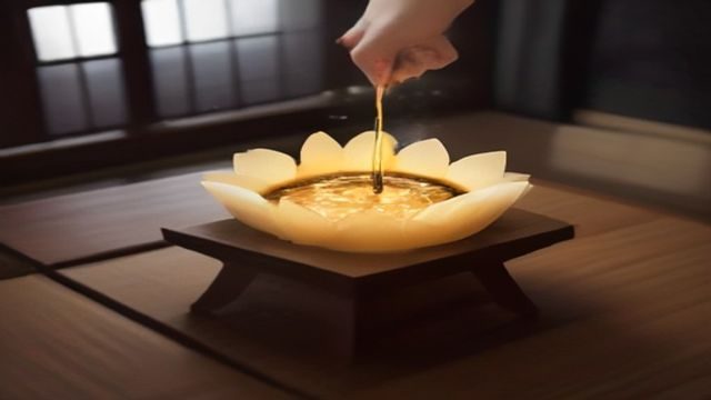 多人围坐在会议桌旁讨论内容资料，投影屏幕上展示泷泽萝拉相关信息分类图表，氛围专业高效